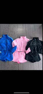 Blue windbreaker set 💙